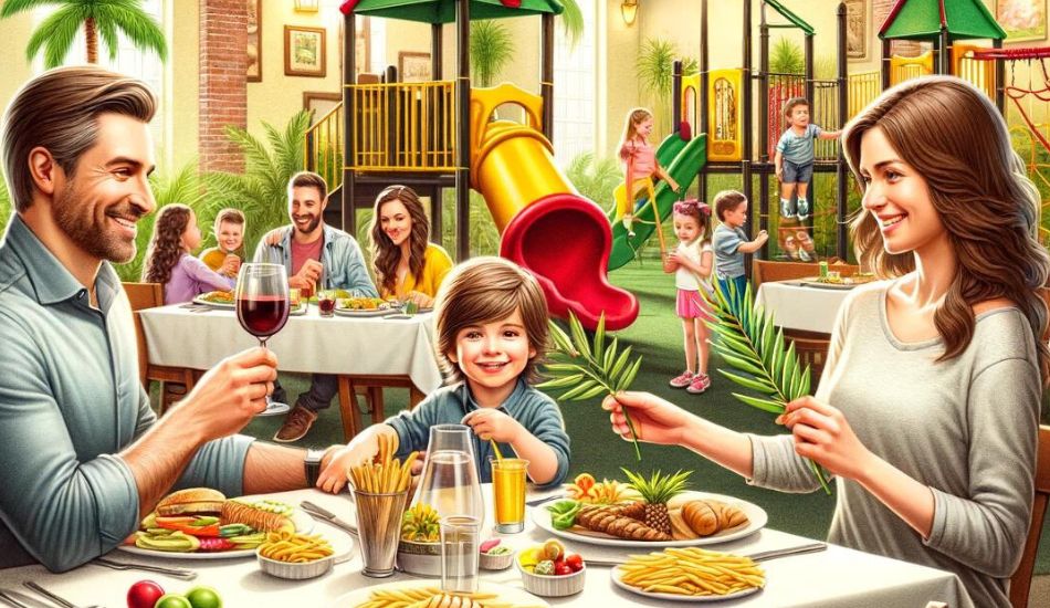 Trascorri il Pranzo delle Palme con noi: tanto gusto per tutti e un mare di divertimento per i bambini a cui riserviamo parco, animazione e giochi!