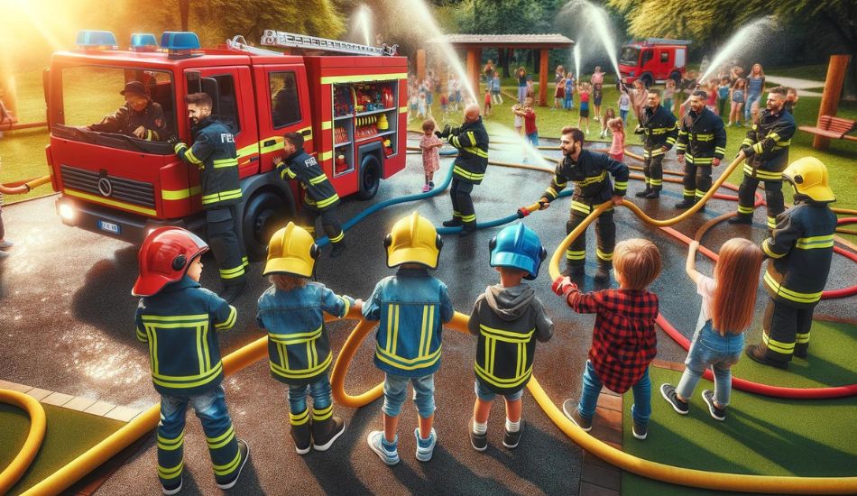 Porta tuo figlio a Pompieropoli: può diventare Eroe per un Giorno e vivere un'Esperienza Unica di Gioco e Apprendimento