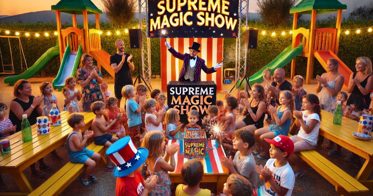 Partecipate al Supreme Magic Show! Portate i vostri bambini per una serata che promette incredibilmente magica