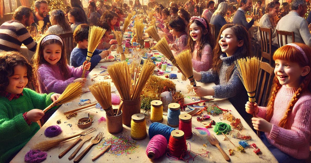Sabato 4 gennaio, la magia delle feste continua con il magico Laboratorio della Scopa della Befana in attesa dell'Epifania