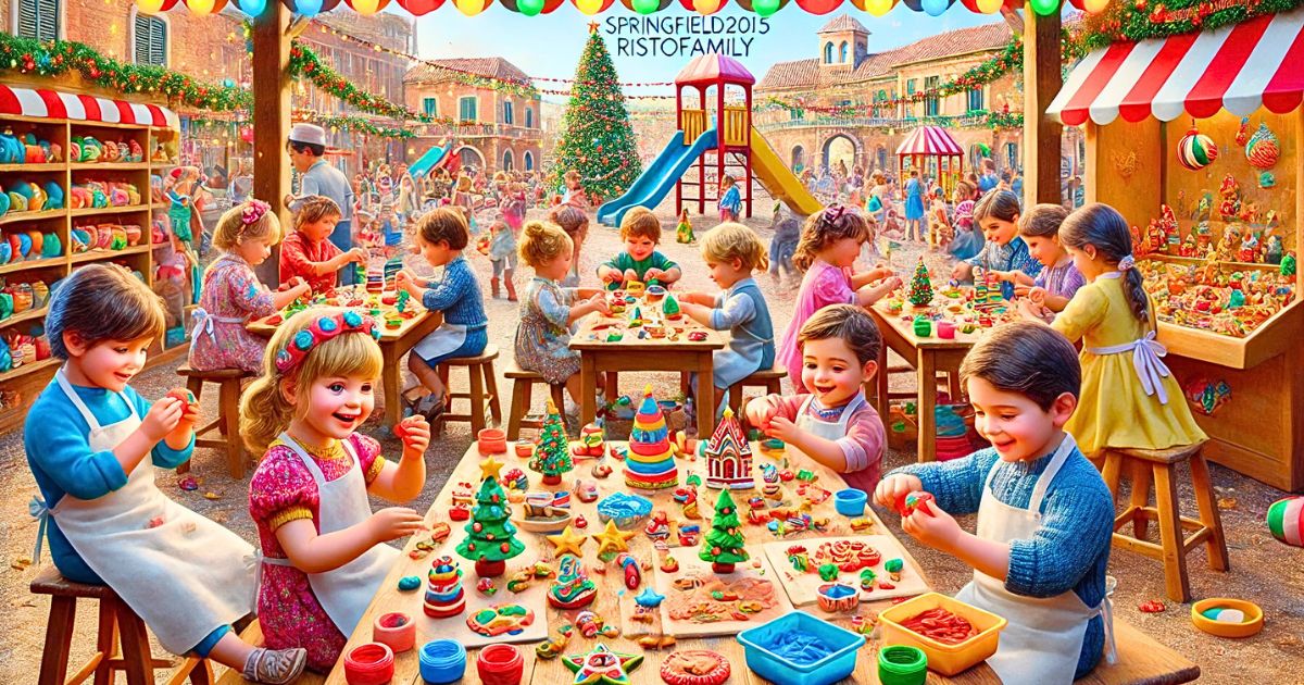 Il Natale si avvicina, e cosa c’è di meglio che trascorrere una serata divertente, creativa e piena di magia con la tua famiglia? Springfield2015 Ristofamily ti invita a vivere un’esperienza indimenticabile, dove i tuoi bambini saranno i protagonisti di un evento unico: una cena con attività natalizie pensate per grandi e piccoli!

Una serata speciale per tutta la famiglia
Sappiamo quanto sia importante trovare un equilibrio perfetto tra divertimento per i bambini e relax per i genitori. Ecco perché abbiamo creato una serata in cui i più piccoli potranno divertirsi con attività natalizie, mentre mamma e papà si godono una cena tranquilla in un ambiente accogliente e festivo.

Cosa ti aspetta venerdì 13 Dicembre?
Per i bambini:
🎨 Truccabimbi: Un’esperienza magica dove i bambini si trasformano in renne, elfi o principesse natalizie grazie ai nostri truccatori esperti.
🕺 Baby Dance: Musica, balli e tanta allegria per far scatenare i piccoli in un’atmosfera festosa.
🖌️ Laboratorio di Argilla Colorata – Speciale Natale: Un’attività creativa in cui i bambini modelleranno l’argilla colorata per creare decorazioni natalizie personalizzate. Dai piccoli alberi di Natale alle stelle e altre forme festive, ogni bambino porterà a casa la sua opera d’arte!

Per i genitori:
🍴 Una cena rilassante e gustosa: Mentre i bambini si divertono, potrai goderti un delizioso pasto in compagnia, sapendo che i tuoi piccoli sono felici e impegnati.
