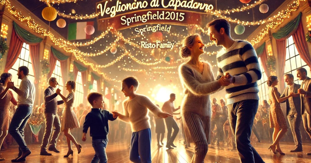Springfield2015 ti invita al Veglioncino di Capodanno, una cena con balli, laboratori creativi e animazione che farà divertire tutti