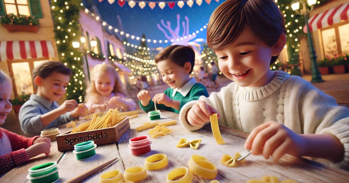 Il Venerdì a cena giochi, balli e attività come il Laboratorio di Braccialetti e Collane di Pasta che faranno felici grandi e piccini