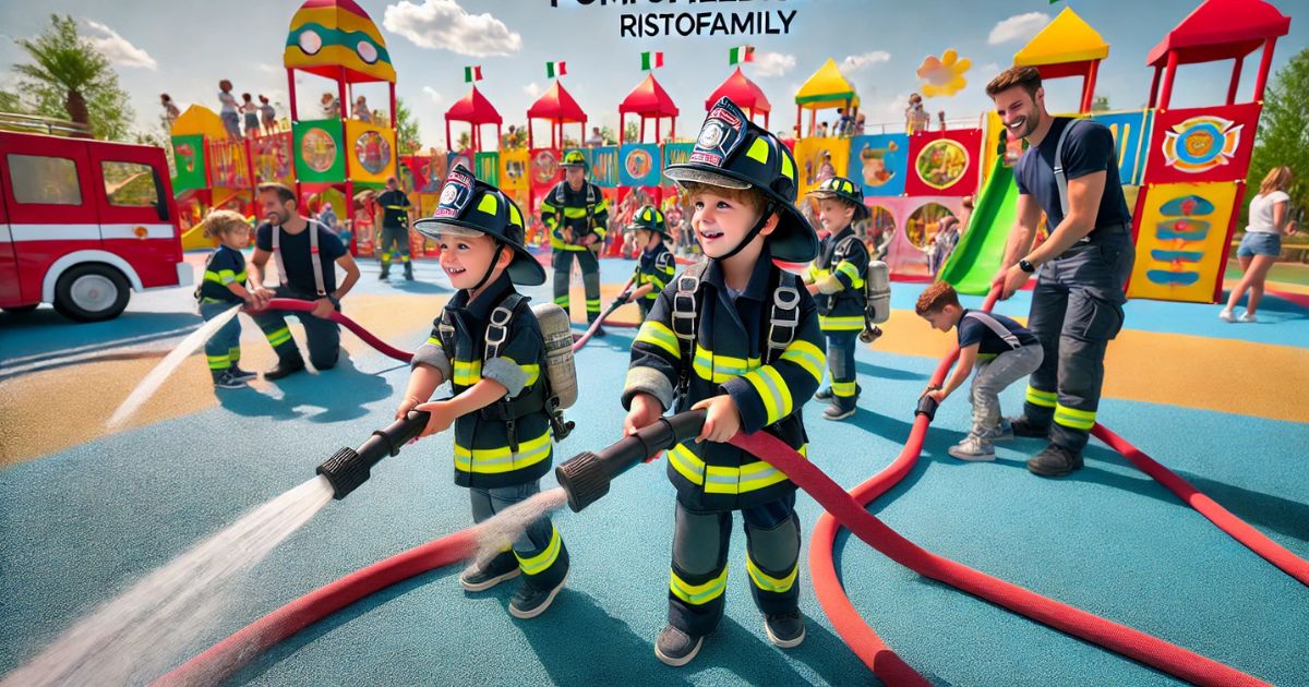Porta tuo figlio a Pompieropoli: oltre a diventare Eroe per 1 Giorno, potrà vivere un'Esperienza Unica di Gioco e Apprendimento