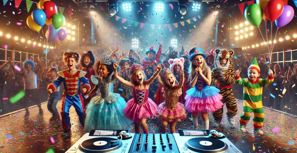 Per il veglioncino di Carnevale, una serata indimenticabile con truccabimbi, baby dance, giochi con la pignatta, sfilata in maschera e DJ set