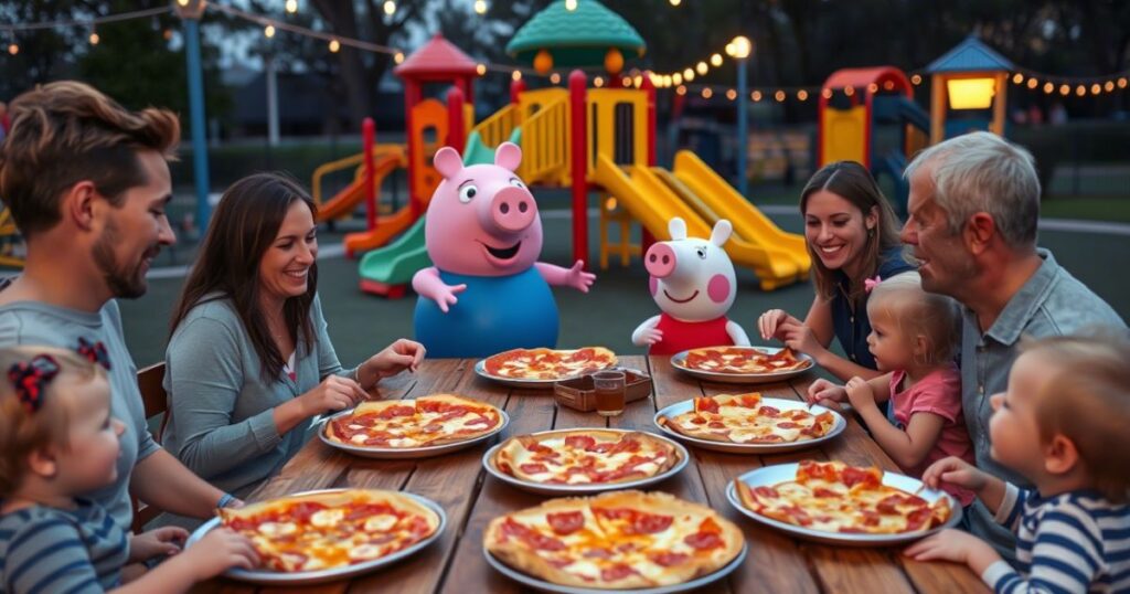 Sabato sera oltre ad una gustosissima cena con Peppa Pig, per i vostri bambini c'è anche un fantastico laboratorio per colorare